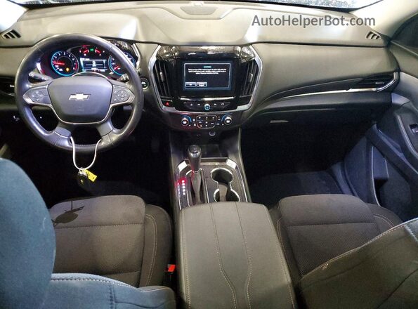 1GNEVGKWXKJ159744 2019 CHEVROLET TRAVERSE Black Widok deski rozdzielczej