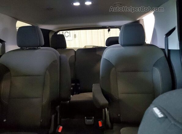 1GNEVGKWXKJ159744 2019 CHEVROLET TRAVERSE Black Widok tylnych siedzeń