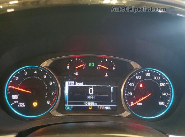 1GNEVGKWXKJ159744 2019 CHEVROLET TRAVERSE Black Widok zestawu wskaźników