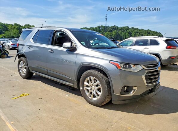 1GNEVGKWXMJ201350 2021 CHEVROLET TRAVERSE Silver Przód prawy