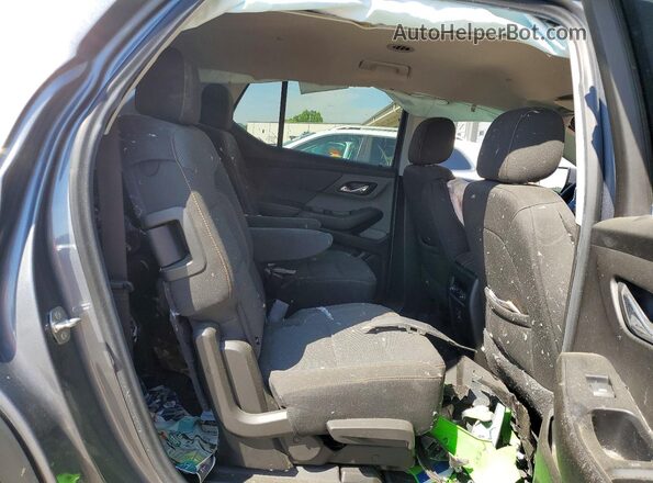 1GNEVGKWXMJ201350 2021 CHEVROLET TRAVERSE Silver Widok wnętrza z tyłu