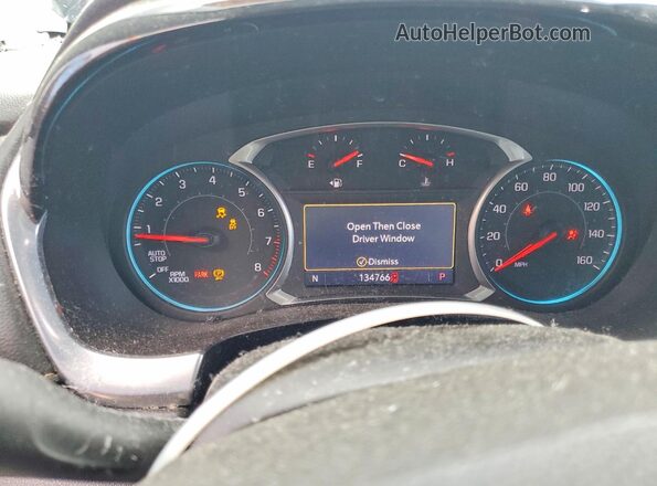 1GNEVGKWXMJ201350 2021 CHEVROLET TRAVERSE Silver Widok zestawu wskaźników