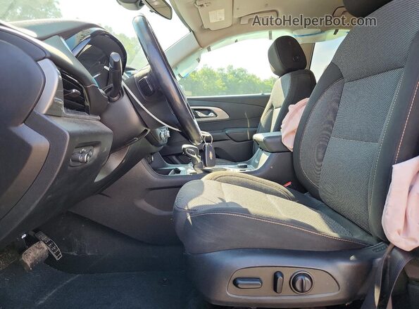 1GNEVGKWXMJ264822 2021 CHEVROLET TRAVERSE White წინა სალონის ხედი