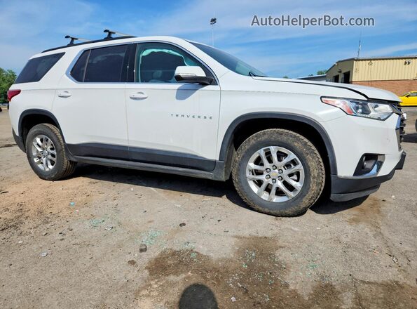 1GNEVGKWXMJ264822 2021 CHEVROLET TRAVERSE White წინა მარჯვენა