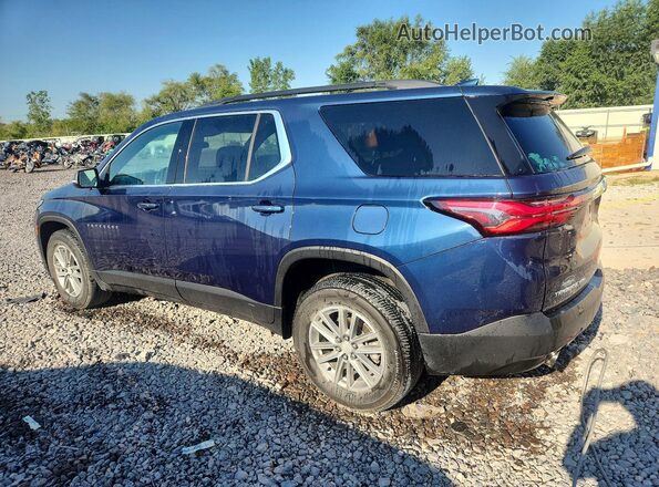 1GNEVGKWXNJ194370 2022 CHEVROLET TRAVERSE Blue Trasero izquierdo