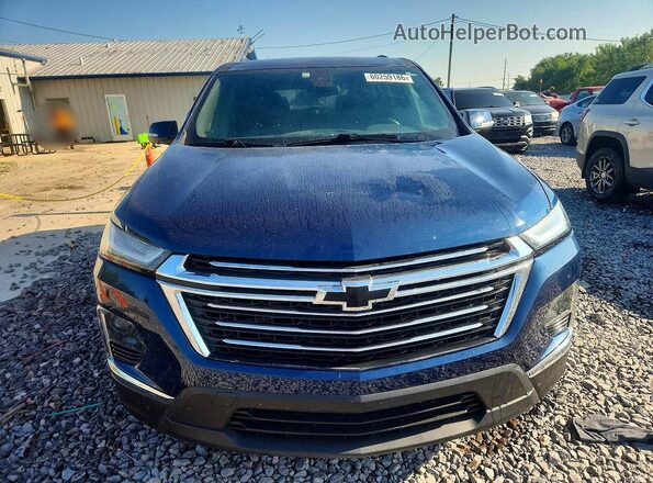 1GNEVGKWXNJ194370 2022 CHEVROLET TRAVERSE Blue Vista frontal