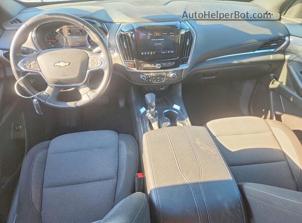 1GNEVGKWXNJ194370 2022 CHEVROLET TRAVERSE Blue Vista del salpicadero