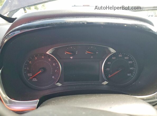 1GNEVGKWXPJ112284 2023 CHEVROLET TRAVERSE Burgundy Vista del cuadro de instrumentos