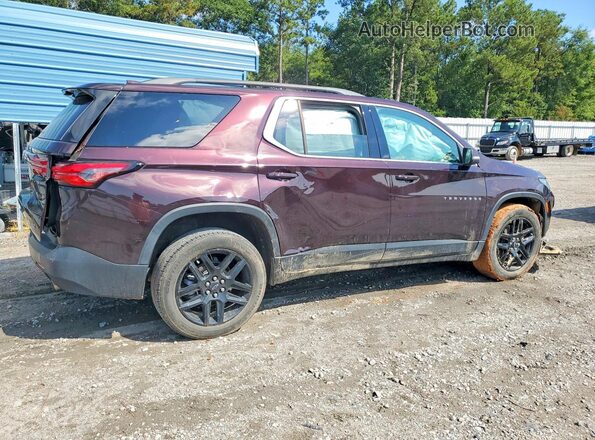 1GNEVGKWXPJ112284 2023 CHEVROLET TRAVERSE Burgundy Trasero derecho