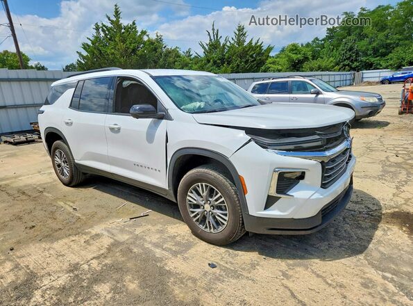 1GNEVGRS1SJ290922 2025 CHEVROLET TRAVERSE White Delantero derecho