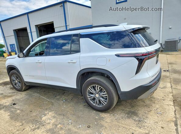 1GNEVGRS1SJ290922 2025 CHEVROLET TRAVERSE White Trasero izquierdo