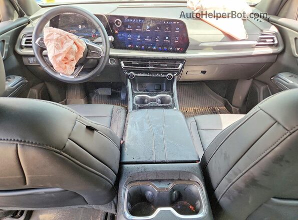 1GNEVGRS1SJ290922 2025 CHEVROLET TRAVERSE White Vista del salpicadero