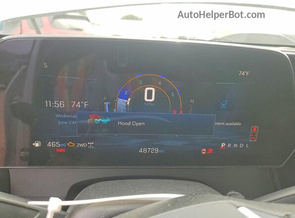 1GNEVGRS3SJ154484 2025 CHEVROLET TRAVERSE Белый Вид щитка приборов