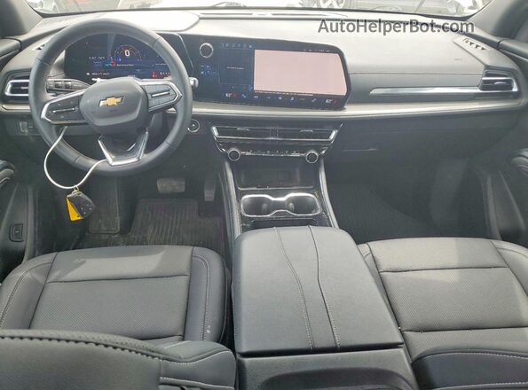 1GNEVGRS3SJ154484 2025 CHEVROLET TRAVERSE Белый Вид панели приборов