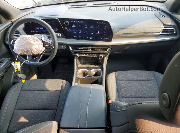 1GNEVGRS3SJ283860 2025 CHEVROLET TRAVERSE White Widok deski rozdzielczej