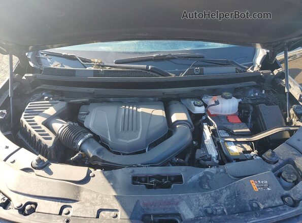 1GNEVGRS5SJ174736 2025 CHEVROLET TRAVERSE Black Widok komory silnika