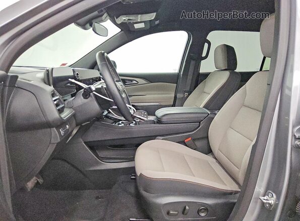 1GNEVGRS5SJ290406 2025 CHEVROLET TRAVERSE Gray წინა სალონის ხედი