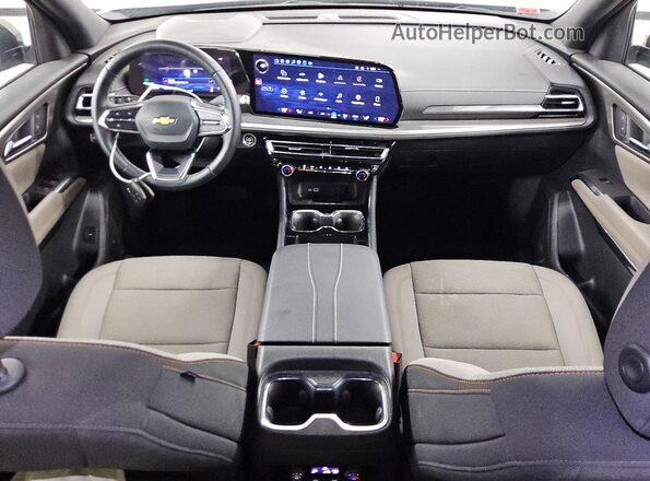 1GNEVGRS5SJ290406 2025 CHEVROLET TRAVERSE Gray წინა პანელის ხედი