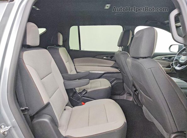 1GNEVGRS5SJ290406 2025 CHEVROLET TRAVERSE Gray უკანა სავარძლების ხედი