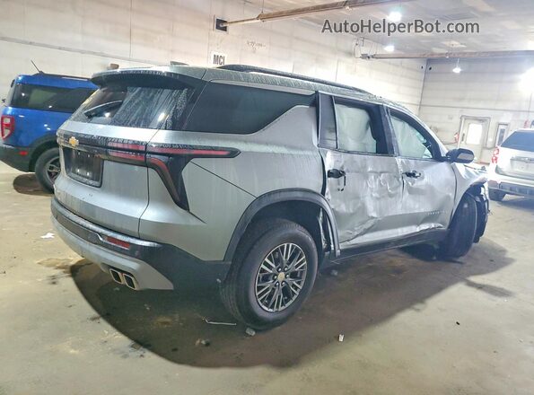 1GNEVGRS8SJ145294 2025 CHEVROLET TRAVERSE Silver Հետևի աջ
