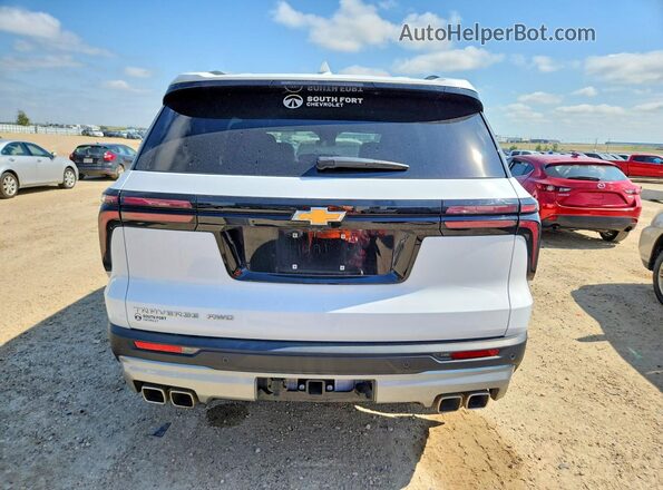 1GNEVGRS9SJ284706 2025 CHEVROLET TRAVERSE White Widok z tyłu