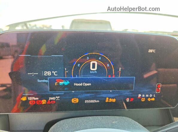 1GNEVGRS9SJ284706 2025 CHEVROLET TRAVERSE White Widok zestawu wskaźników