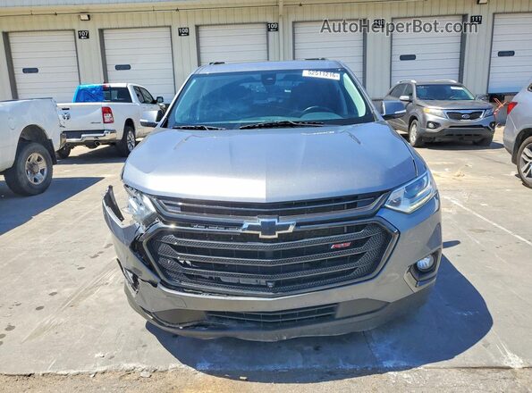 1GNEVJKW4MJ208159 2021 CHEVROLET TRAVERSE Gray Вид спереду