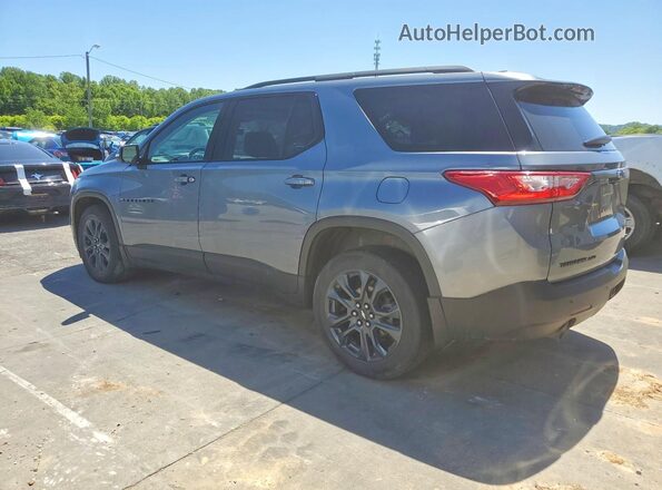 1GNEVJKW4MJ208159 2021 CHEVROLET TRAVERSE Gray Задня ліва чверть