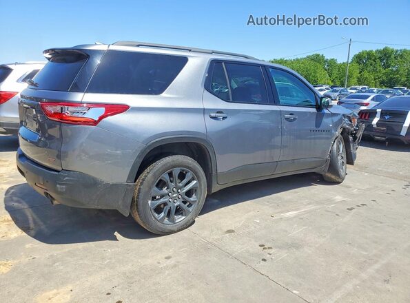 1GNEVJKW4MJ208159 2021 CHEVROLET TRAVERSE Gray Задня права чверть