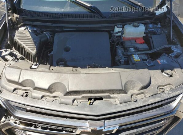 1GNEVJKW4MJ208159 2021 CHEVROLET TRAVERSE Gray Вид підкапотного простору