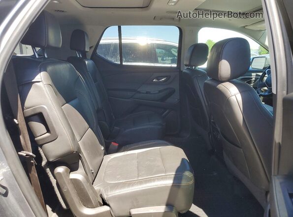 1GNEVJKW4MJ208159 2021 CHEVROLET TRAVERSE Gray Вид задньої частини салону