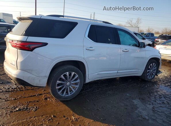 1GNEVKKW2NJ129337 2022 CHEVROLET TRAVERSE White Задня права чверть
