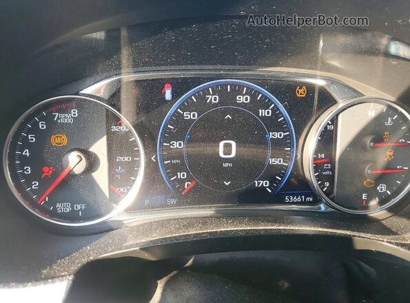 1GNEVKKW2NJ129337 2022 CHEVROLET TRAVERSE White Вид щитка приладів