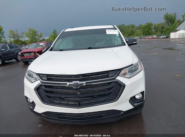 1GNEVKKW4LJ223569 2020 CHEVROLET TRAVERSE White Вид щитка приладів