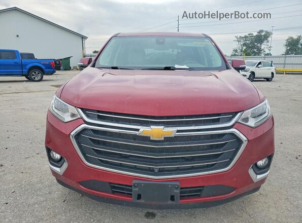 1GNEVKKW5LJ273736 2020 CHEVROLET TRAVERSE Бордовый Вид спереди