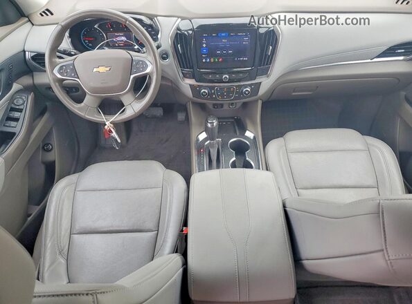 1GNEVKKW5LJ273736 2020 CHEVROLET TRAVERSE Бордовый Вид панели приборов