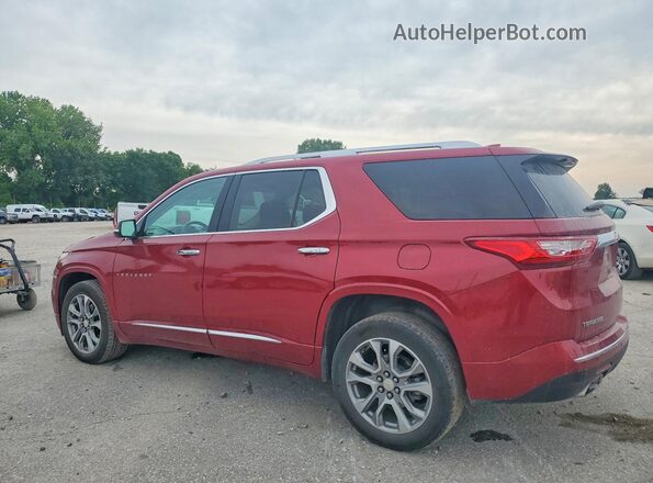 1GNEVKKW5LJ273736 2020 CHEVROLET TRAVERSE Бордовый Задняя левая четверть