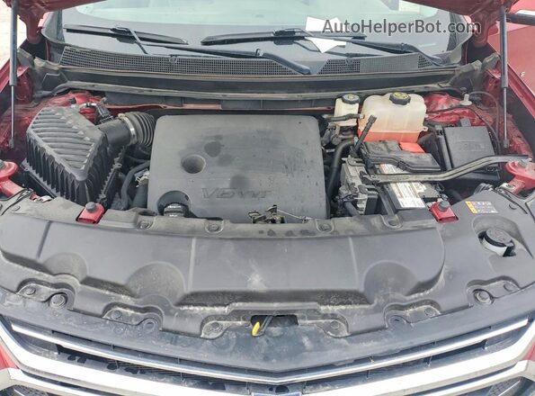1GNEVKKW5LJ273736 2020 CHEVROLET TRAVERSE Бордовый Вид подкапотного пространства
