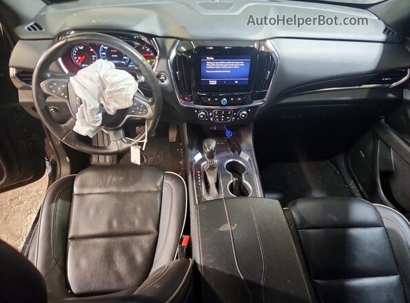1GNEVKKWXNJ118151 2022 CHEVROLET TRAVERSE Black Vista interior trasera