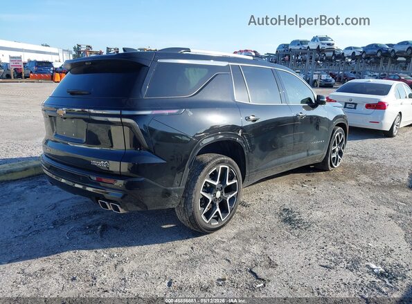 1GNEVKRS3SJ138773 2025 CHEVROLET TRAVERSE Black უკანა მარჯვენა