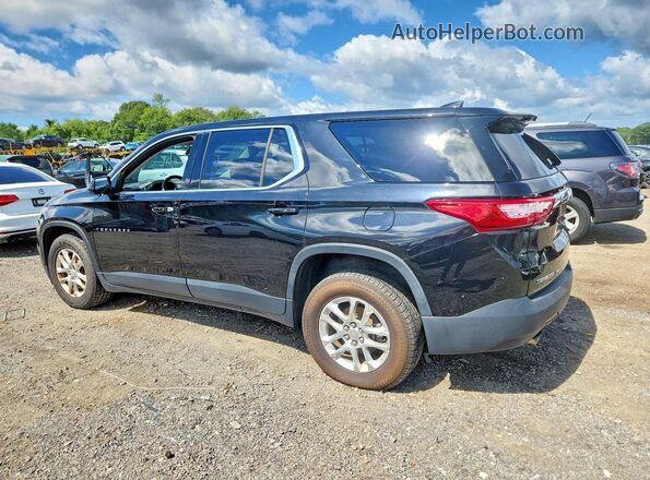 1GNEVLKW0LJ127993 2020 CHEVROLET TRAVERSE Black Задня ліва чверть
