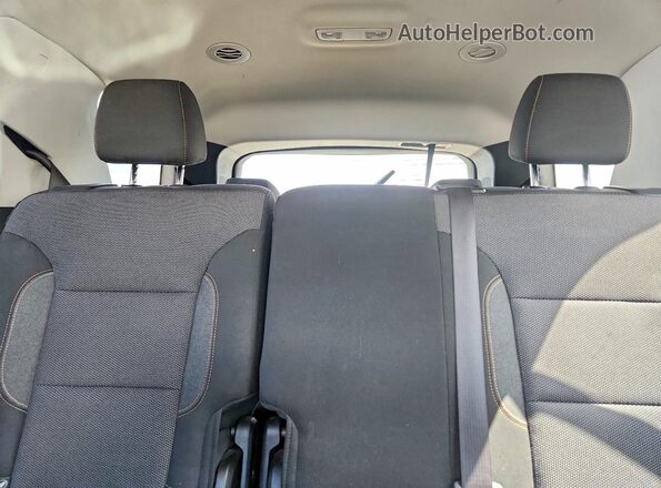 1GNEVLKW0LJ127993 2020 CHEVROLET TRAVERSE Black Вид задніх сидінь