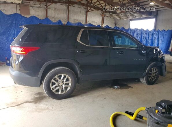 1GNEVLKW0LJ283399 2020 CHEVROLET TRAVERSE Black უკანა მარჯვენა