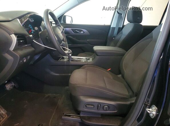 1GNEVLKW0LJ283399 2020 CHEVROLET TRAVERSE Black წინა სალონის ხედი