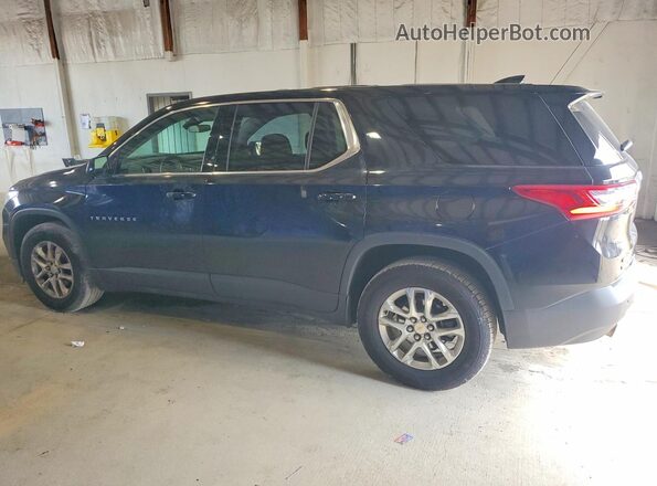 1GNEVLKW0LJ283399 2020 CHEVROLET TRAVERSE Black უკანა მარცხენა