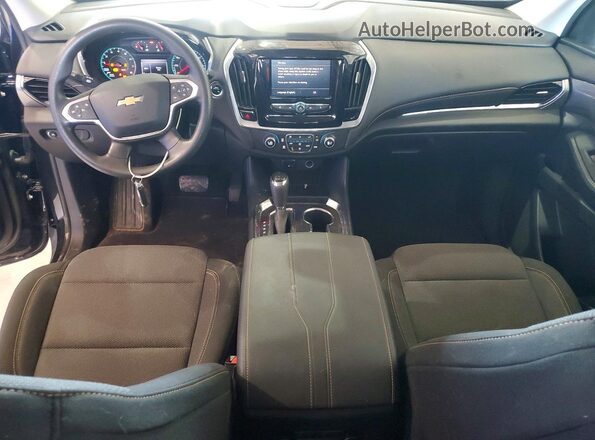 1GNEVLKW0LJ283399 2020 CHEVROLET TRAVERSE Black წინა პანელის ხედი