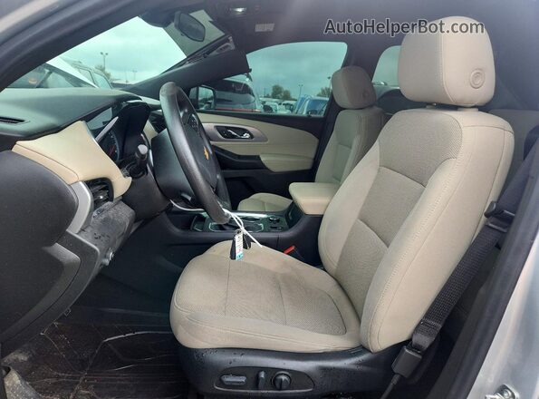 1GNEVLKW4NJ157971 2022 CHEVROLET TRAVERSE Silver Vista interior delantera