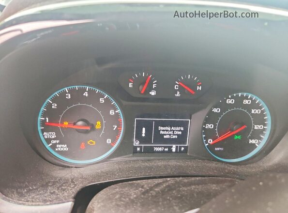 1GNEVLKW4NJ157971 2022 CHEVROLET TRAVERSE Silver Vista del cuadro de instrumentos