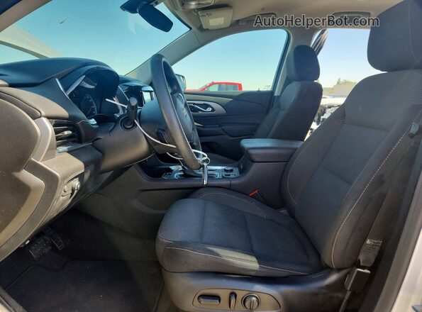 1GNEVLKW7KJ222002 2019 CHEVROLET TRAVERSE Silver წინა სალონის ხედი