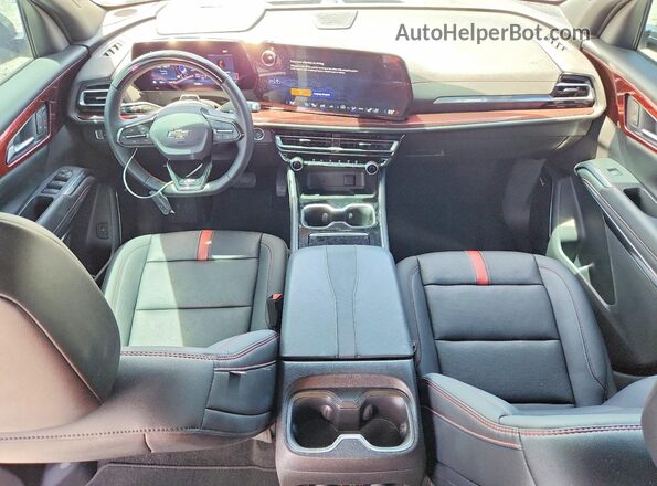 1GNEVLRS4SJ289529 2025 CHEVROLET TRAVERSE Black Vista del salpicadero